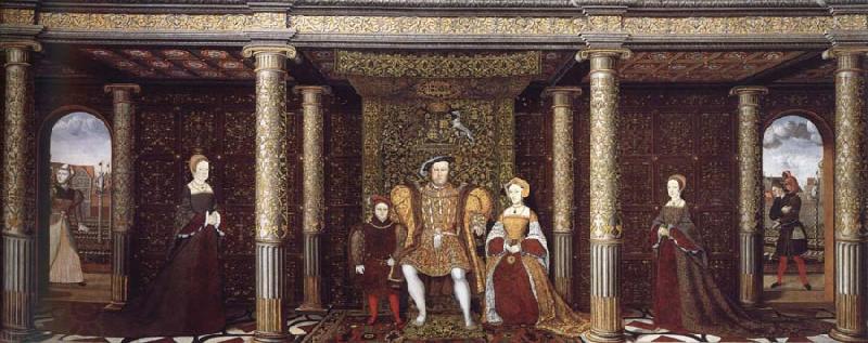 unknow artist The Family of Henry Viii China oil painting art